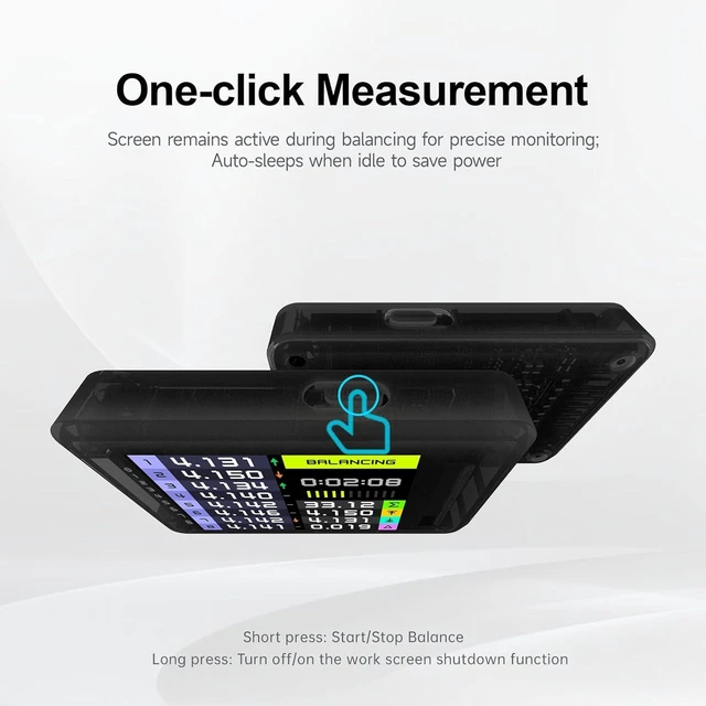 Alt view image 5 of 7 - Lipo Active Balancer with Voltage Display for 2s to 8s RC Batteries, 3A Fast Balancing, Smart Battery Checker Tester Monitor for Lifepo4 Lithium LiPo - BL8