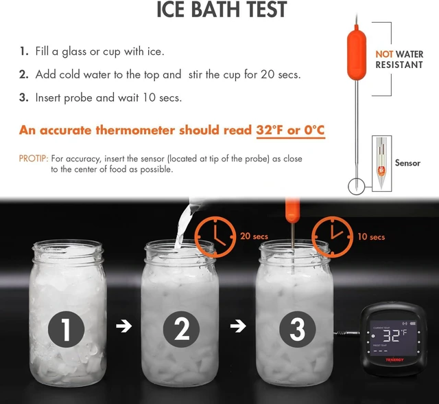 Alt view image 7 of 7 - Solis Digital Meat Thermometer, APP Controlled Wireless Bluetooth Smart BBQ Thermometer w/ 6 Stainless Steel Probes & Carrying Case, Cooking Thermometer for Grill & Smoker