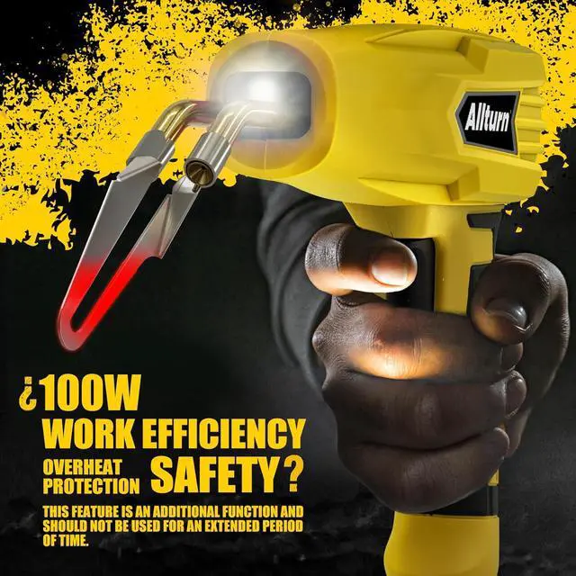 Alt view image 2 of 7 - Plastic Welder,Plastic Welding Kit 3 in 1,Plastic Repair Welder Kit,1000pcs Plastic Welding Staples,Plastic Welding Rods Kit,Repair for Most Thermoset Plastics,Yellow