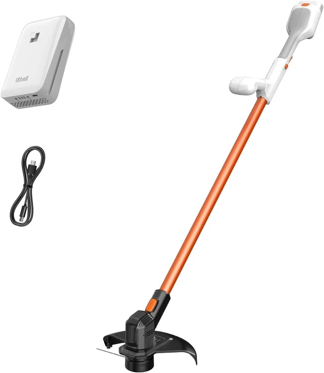 Main image of U20 Handy+ 20V Cordless Weed Wacker (12 Inch) String Trimmer & Weed Eater with 2.0Ah Battery, Grass Trimmer for Garden, Yard & Farm
