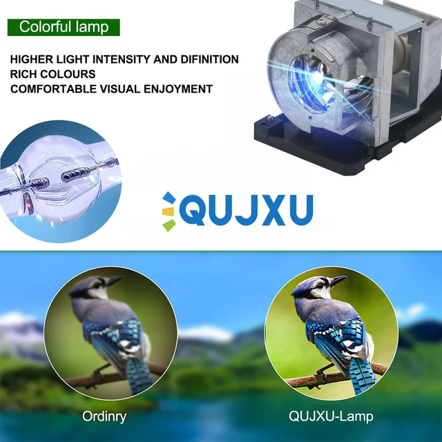 Alt view image 2 of 6 - BL-FU260B Projector Lamp Module for OPTOMA X320UST X320USTI, Smart Board U100 U100w, NEC NP-U321H NP-U321H-WK NP-U321Hi-TM NP-U321Hi-WK