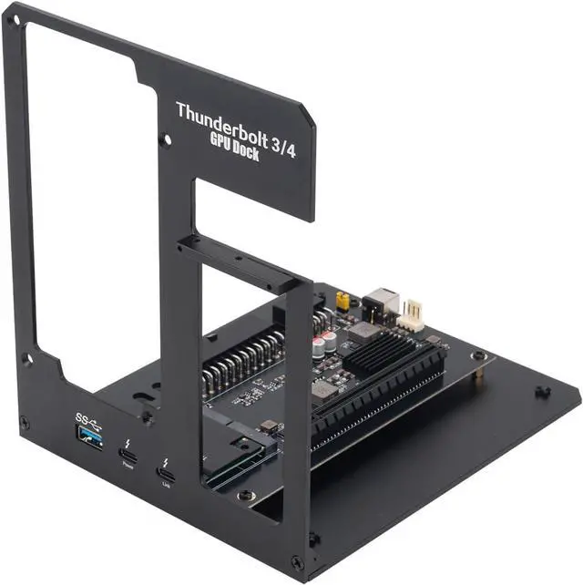 Main image of Thunderbolt 3/4 eGPU Enclosure Compatible with USB4, Support NVIDIA AMD Graphics Card and PCIe Cards, Using ATX Power Supply, Support PD 85W Charging (VK-Y900)