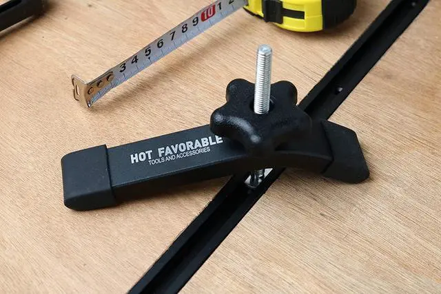 Alt view image 5 of 7 - Aluminum 2pk 36" T-Track for Woodworking with 4pk Hold-Down Clamps-Woodworking and Clamps-Fine Sandblast Black Anodized