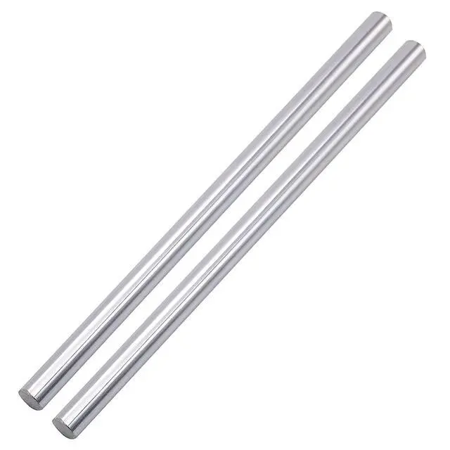 Alt view image 5 of 6 - 2PCS 8mm X 1000mm Linear Motion Rod Shaft Guide with 4 PCS SCS8UU Ball Bearings & 4 PCS SK8 Aluminum Rail Support, Linear Motion Rod Guide Set for CNC and DIY Craft Tool (Diameter 8mm, 1000mm)
