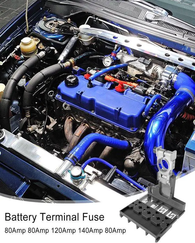Alt view image 2 of 6 - Positive Battery Fuse Terminal Fit for Mitsubishi Lancer 2009-2017 Outlander 2011-2018 Outlander Sport 2011-2021, Fusible Fuselink Battery Fuse Replace 8571A019, MU001365