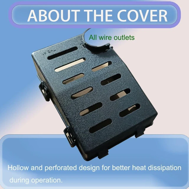 Alt view image 6 of 7 - TIERXIALY Universal Relay Fuse Block, 10x 5-Pin 30A Relay Slots & 40 ATC/ATO Fuse Slots, 12V-24V On/Off Switch Panel for Car/SUV/Truck (Box & Terminal)