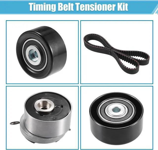 Alt view image 6 of 7 - Timing Belt Tensioner Kit for Chevrolet Cruze Sonic Aveo 2010-2016 for Pontiac G3 No.24422964/55574864/24436052 Idler Pulley Tensioner Bearing Timing Belt Kit