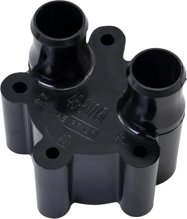 Alt view image 4 of 7 - 807151A14 Sea Water Pump Body Kit for MerCruiser Engines with One-Piece Engine Mounted Sea Water Pumps