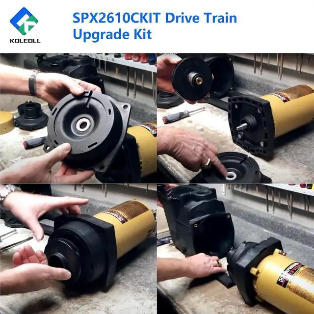 Alt view image 6 of 6 - SPX2610CKIT Drive Train Upgrade Kit for Hayward 1-1/2 HP Super Pump