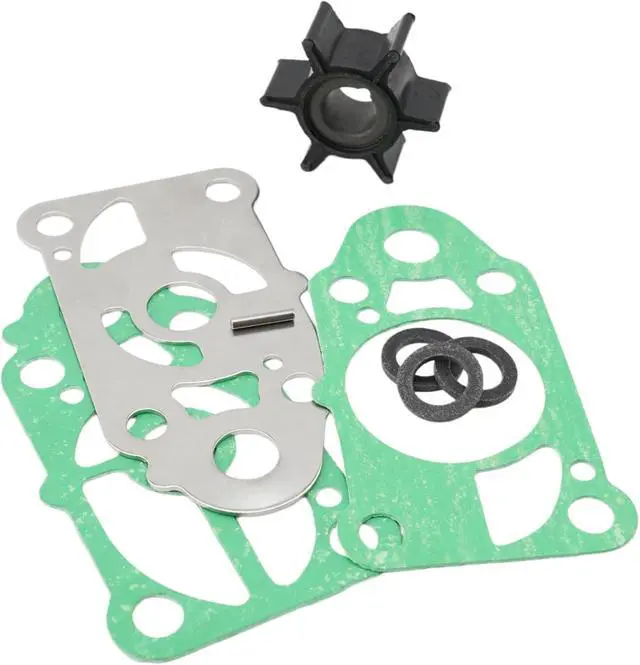Alt view image 2 of 7 - 369-65021-1 Outboard Water Pump Impeller Kit for Nissan Tohatsu 2-3.5 HP