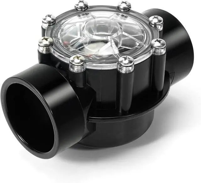 Main image of 7305 Check Valve Replacement for Jandy 2 Inch to 2-1/2-Inch Check Valve pvc 180-Degree Compatible with Pool and Spa