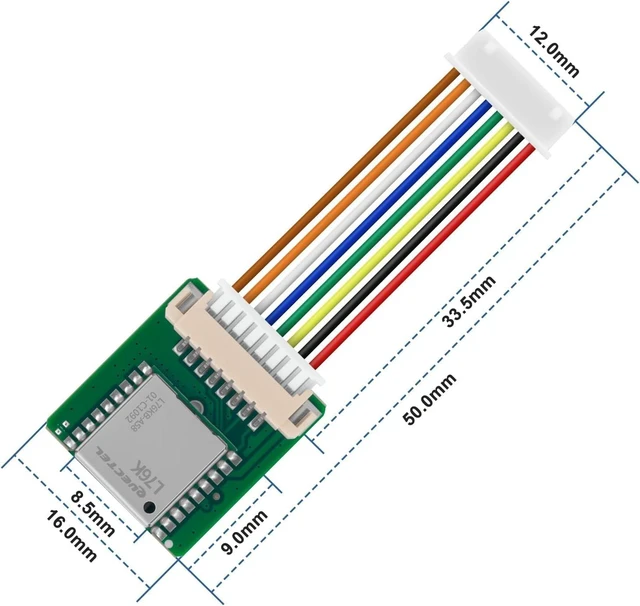 Alt view image 5 of 6 - 2PCS L76K GNSS GPS Customize Module for V4 Dev Board & Mesh Node T114 High Accuracy, Low Power, High Sensitivity, Ideal for Arduino, Raspberry Pi & Smart Safety Systems