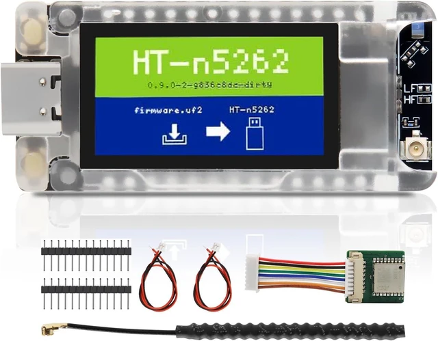 Main image of Mesh Node T114 V2 LoRaWAN Meshtastic Board with GNSS Screen 902-928MHz, SX1262 Chip, BLE, WiFi, Compatible with Arduino/Meshtastic