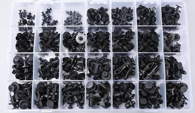 Alt view image 3 of 5 - 280pcs for Toyota & Lexus Bumper Fender Liner Engine Under Cover Radiator Support Splash Shield Cowl & Rocker Panel Molding Clips Body Interior and Exterior Push-Type Retainer Assortment