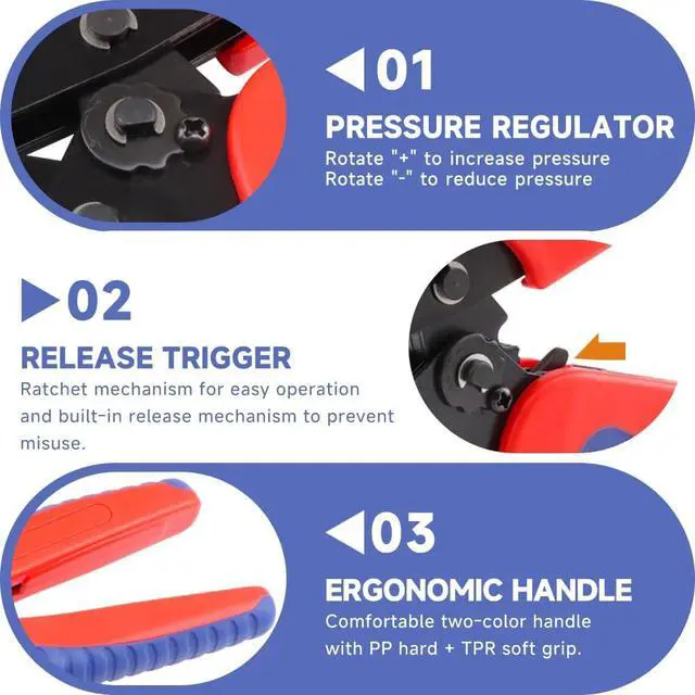 Alt view image 6 of 6 - 43 Sets 711Pcs Waterproof Wire Connectors with Tool - Automotive Male/Female 1/2/3/4/5/6 Pin - for Cars, Motorcycles & Boats - 22-16AWG Crimping.