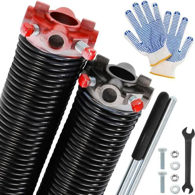 Main image of Garage Door Torsion Springs Pair, 0.250" x 2" x 32", Black