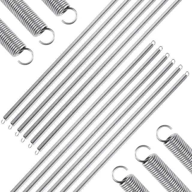 Main image of 12pcs Extension Springs,0.047"x0.4"x20" 304 Stainless Steel
