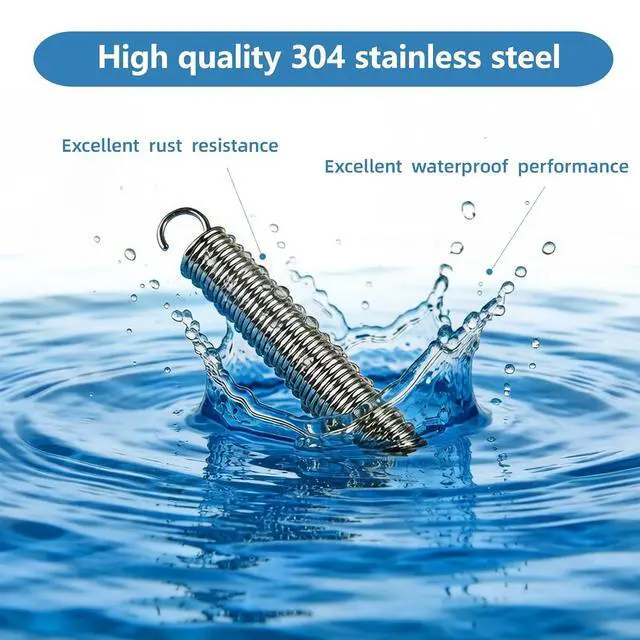 Alt view image 5 of 7 - 12pcs Extension Springs,0.047"x0.4"x20" 304 Stainless Steel