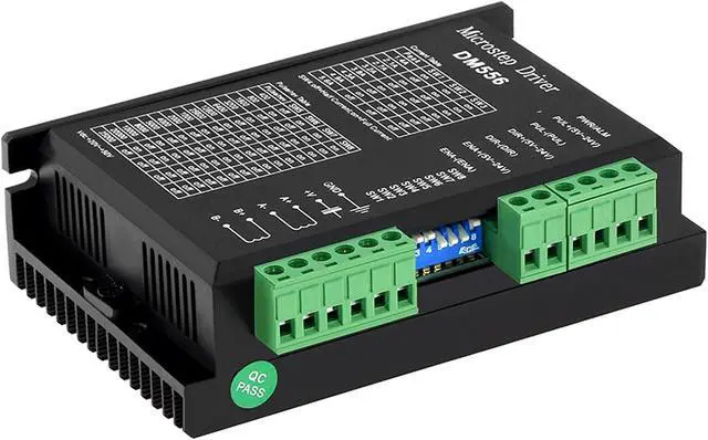 Alt view image 2 of 5 - 2pcs DM556 Stepper Motor Driver, Upgraded Version 4A 9-42V 32 Subdivision for Nema 17/23 Single Axis Hybrid CNC Controller for 42 57 86 Motors