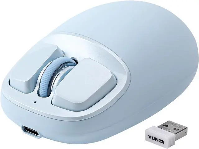 Main image of C1 Wireless Tri-Mode Wireless Mouse 4800 DPI Optical (Blue)