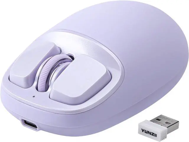 Main image of C1 Wireless Tri-Mode Wireless Mouse 4800 DPI Optical (Purple)