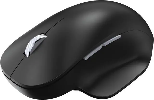 Main image of Bluetooth Ergonomic Mouse Designed by Microsoft Two Thumb Buttons, Easy to Grip Thumb Rest, Precision Tracking, Connects 3 Devices, 15 Month Battery Life, Mac/Windows PCs/Laptops (Black)