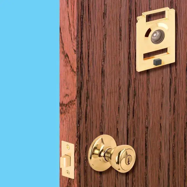 Alt view image 3 of 4 - U 10814 200 Degree Door Viewer and Chime (Single Pack)