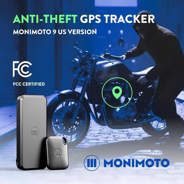 Alt view image 2 of 7 - Monimoto 9 US Version Anti-Theft GPS Tracker for Vehicles - Wireless Alarm, Waterproof and Dustproof Build, Phone Call Alerts and DIY Installation - Smart Motorcycle GPS Tracker, Boats, ATVs
