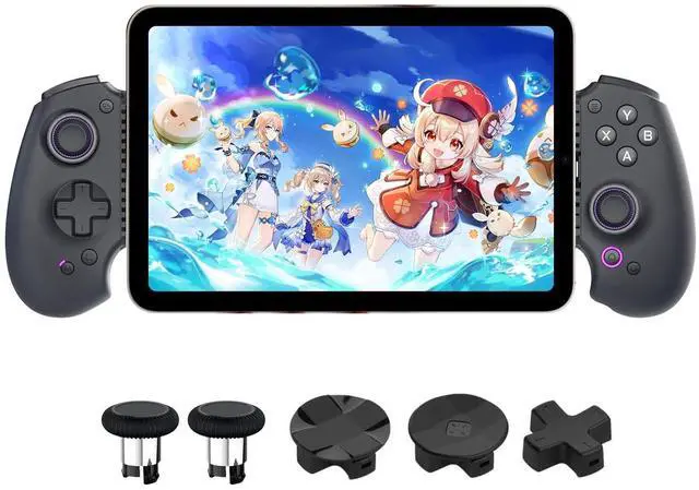 Main image of S9 Full-Size Bluetooth Type-C Mobile Gaming Controller for Switch iPhone iPad Android Phone Tablets,Wireless Gamepad with Hall Joystick Trigger,Customizable ButtonsFree Key MappingAPP