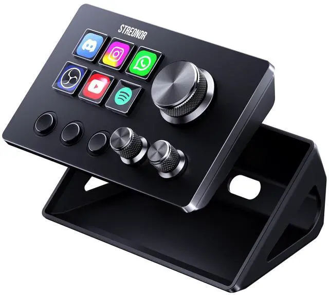 Main image of S6 Mini Stream Controller Deck, Macro Keypad Shortcut Keyboard