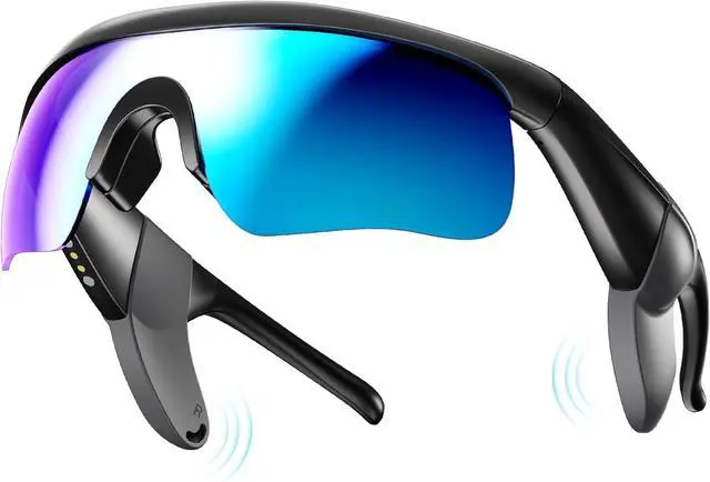 Main image of Bluetooth Audio Sunglasses: Polarized UV400 with Speakers