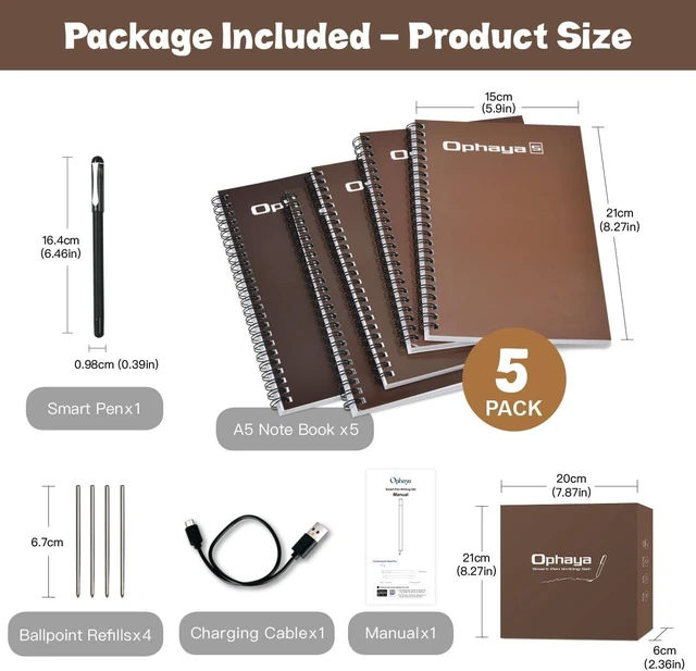 Alt view image 6 of 7 - Smart Digital Notebook and Smart Pen Real-Time Sync to Phone