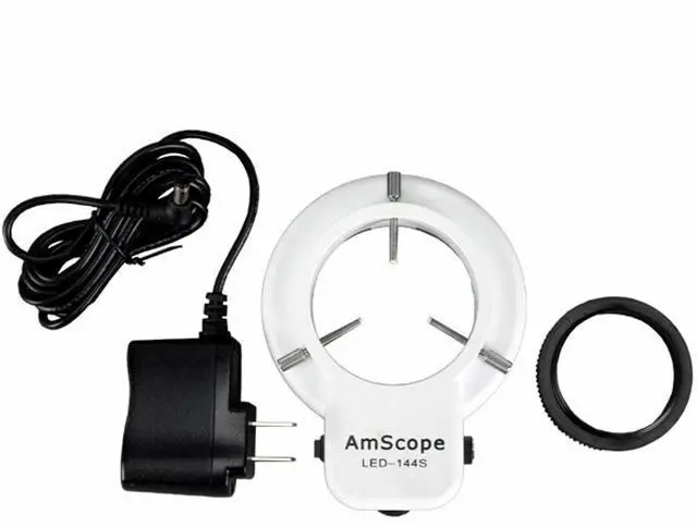 Main image of LED-144S 144 LED Adjustable Microscope Compact Ring Light | 144-LED Ring Light