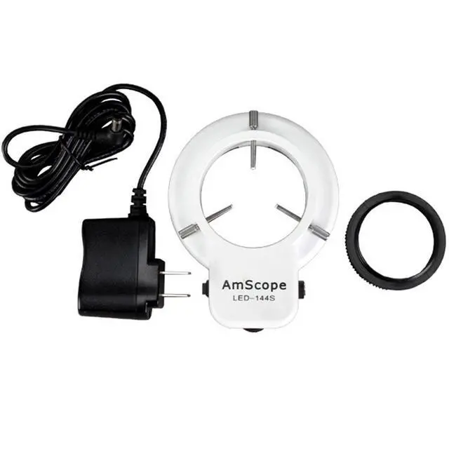 Alt view image 4 of 5 - LED-144S 144 LED Adjustable Microscope Compact Ring Light | 144-LED Ring Light