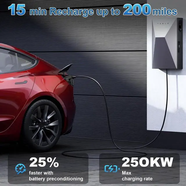 Alt view image 3 of 7 - Electric Vehicle Charging Adapter Compatible with Tesla Supercharger, Fit for Rivian,Ford,GM EVs for Tesla Supercharger to CCS1 Charger Adapter, Max 500A 1000V Fast Charge