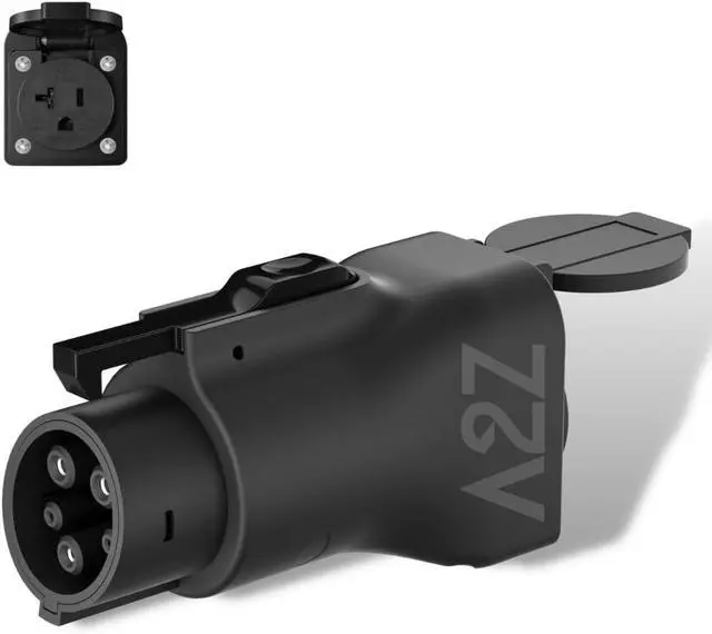 Main image of J1772 V2L Vehicle-to-Load Adapter, 20A 120V, NEMA 5-20 Outlet | For V2L-enabled Hyundai Ioniq 5/6, Kia EV6/EV9 and Genesis GV60/GV70/G80 with J1772 inlet; IP54 and travel pouch