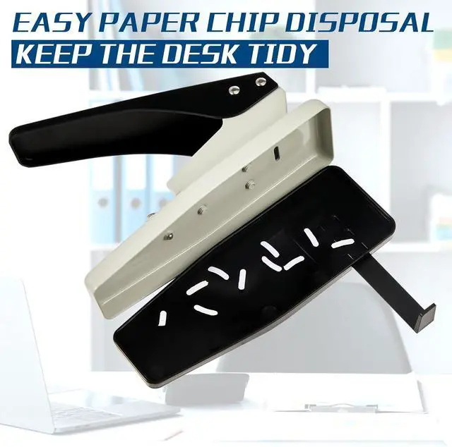 Alt view image 4 of 6 - 2 Pcs Badge Slot Hole Punch ID Card Slot Punch Hand Held Metal Hole Puncher Oval Slotting Tool for PVC ID Card, Luggage Tag, Name Tag and Badge Holder
