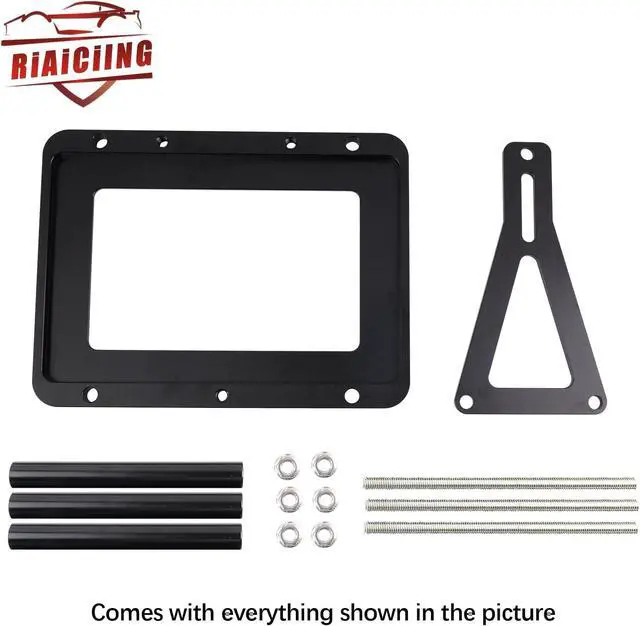 Alt view image 7 of 7 - Universal Battery Tray Hold Down for Optima Red Yellow Blue Top | Fits RedTop 34 34R 34/78, YellowTop D34 D34/78, BlueTop 34M D34M, Trunk Battery Relocation Box