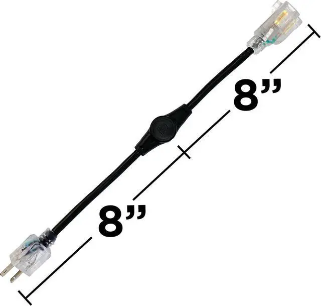 Alt view image 5 of 7 - ThermaCord 120v Heat Cable Controller, Weatherproof Outdoor Thermostat, Energy-Saving, Turns Heat Cable On and Off Automatically, UL-Certified, Industrial Grade, Fits Outdoor Outlets, 16 Long