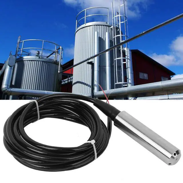 Alt view image 2 of 7 - Tl-136 0-5M,Czujnik Poziomu Cieczy,Liquid Level Transmitter,Submersible Level Sensor 4-20ma,Sensors TL136 Liquid Level Transmitter Water Level Sensor Detector 24VDC 420mA Output(Range 0-5 Meters)