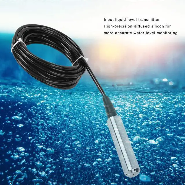 Alt view image 3 of 7 - Tl-136 0-5M,Czujnik Poziomu Cieczy,Liquid Level Transmitter,Submersible Level Sensor 4-20ma,Sensors TL136 Liquid Level Transmitter Water Level Sensor Detector 24VDC 420mA Output(Range 0-5 Meters)