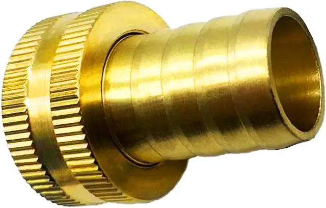 Alt view image 5 of 6 - Garden Hose Adapter 3/4" Drip Irrigation Tubing to Faucet - Reusable Connector Fittings for Most Rain Bird, Orbit, Dig, Toro 3/4 Tubing x 3/4" GHT Garden Hose Repair kit(10Sets)