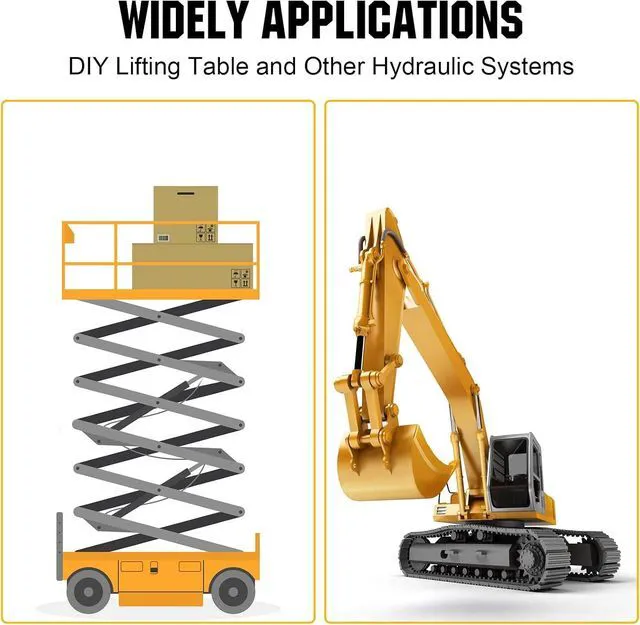 Alt view image 4 of 7 - Electric Hydraulic Pump Unit Metal Reservoir for Dump Trailer (Double Acting 10 Quart)