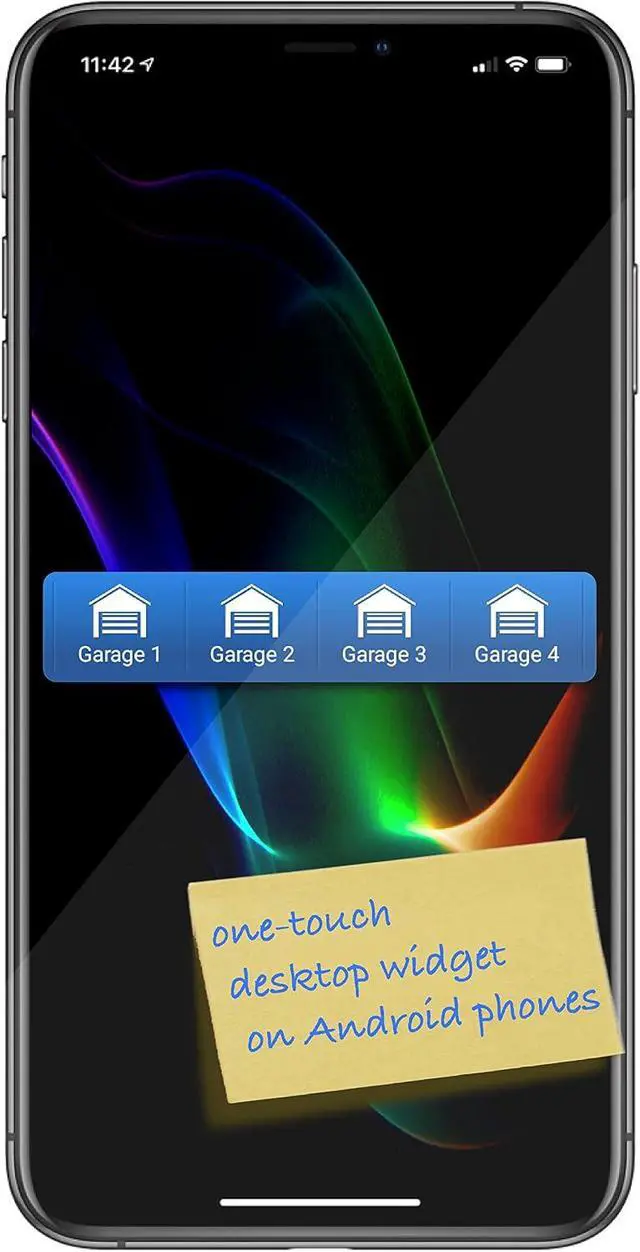 Alt view image 6 of 7 - Open Your Garage with Your iPhones, Androids, or Watch. Easy Setup. Secure. Bluetooth®4.0. Please Read Description Fully Before Ordering