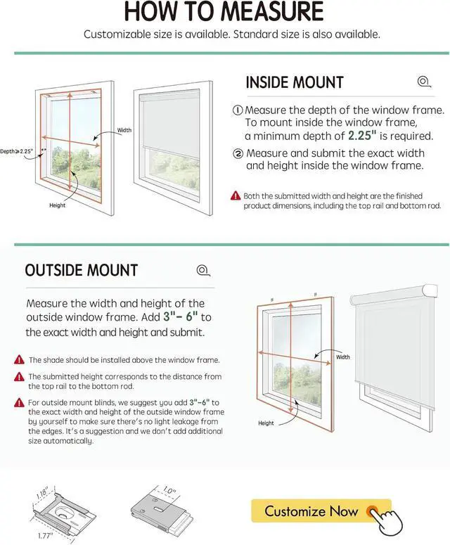 Alt view image 7 of 7 - Motorized Blinds with Remote, Smart Blinds for Windows, Custom Size | Automatic Blinds with Voice Control, Works with Alexa, Google Assistant, Home, 100% Blackout, Bedroom Home Office