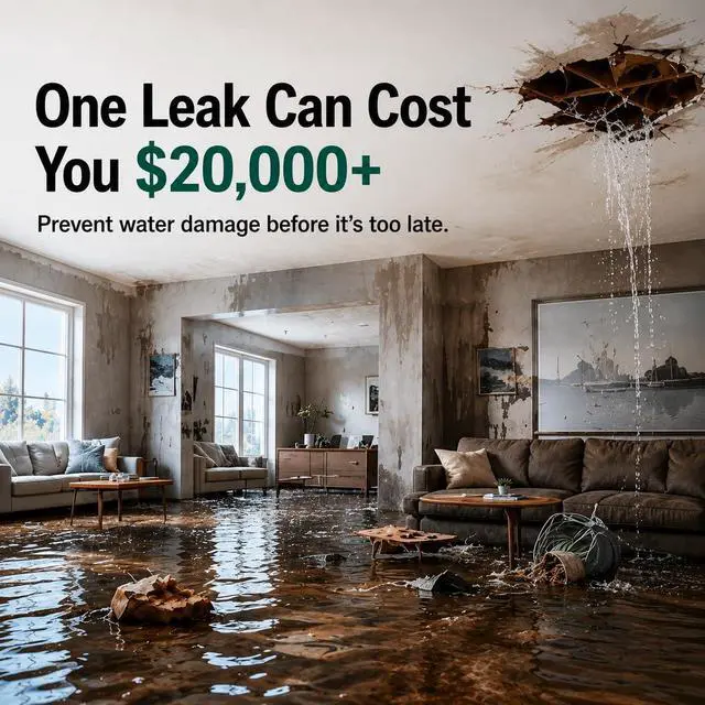 Alt view image 3 of 7 - Smart Water Auto Shut Off Valve & Leak Detector, Real-Time Leak Detection, Whole-Home Leak Protection System, 15 Sec Automatic Shut-Off, 1640 ft LoRa Coverage, No WiFi Required, Fits 3/4" & 1" Pipes