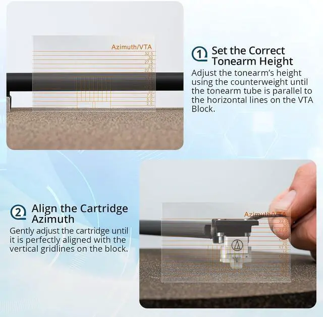 Alt view image 3 of 6 - Stylus Force Gauge,0.01g Digital Scale with Turntable Alignment Kit | VTA Ruler, Overhang Protractor, Calibration Weight, Extra Stylus, Carry Case, for MM/MC/MI Cartridge & Turntable Setup