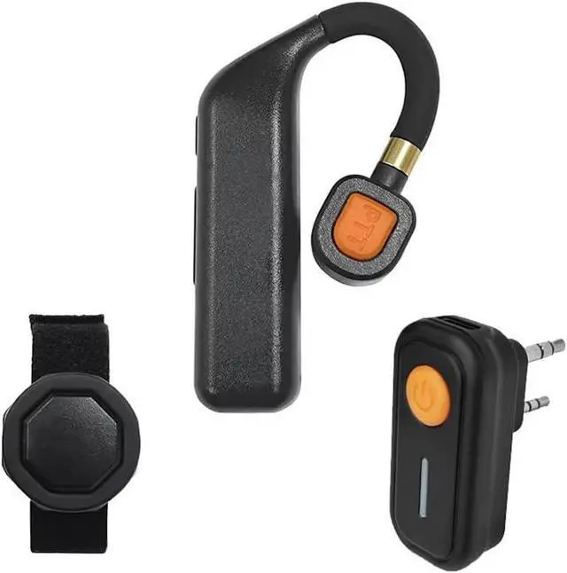 Main image of Anysecu Walkie Talkie Wireless Headset, Hands-Free K1 Plug PTT Earphone with Noise Cancelling Mic for UV-5R UV-82 2 Pin k Type Connector Two Way Radio