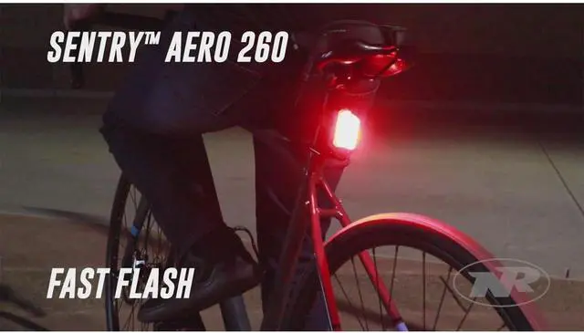Alt view image 5 of 7 - Sentry Aero 260 Cycling Bike Taillight Bright USB Rechargeable for Standard and Aero Seatposts