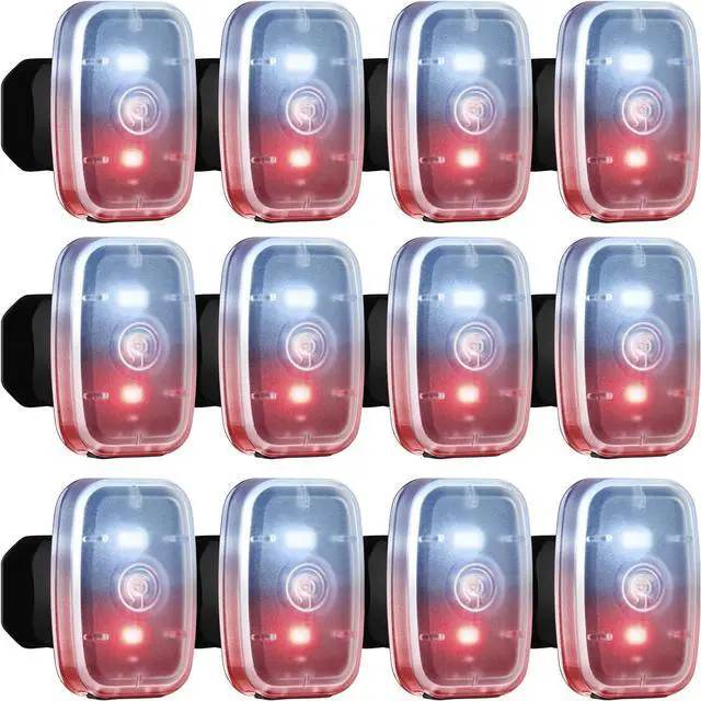 Main image of Running Lights for Runners Rechargeable LED Safety Lights | USB Clip on Bike Light, Strobe Bicycle Tail Light, with 5 Modes, Flashing Night Walking, Jogging Riding, Hiking Pet Dog